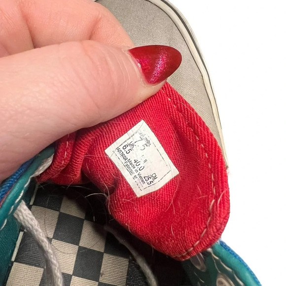 Vans Ward Low Top Canvas 'Rally Drizzle' Colorblock Sneakers - Men's Size 7.5 - Picture 11 of 11